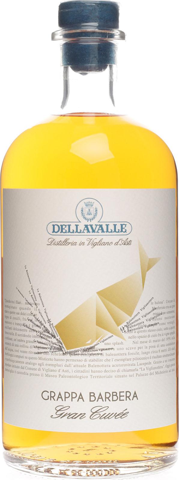Dellavalle Villa Isa GRAPPA BARBERA Gran Cuvèe 42% Vol. 0,7l
