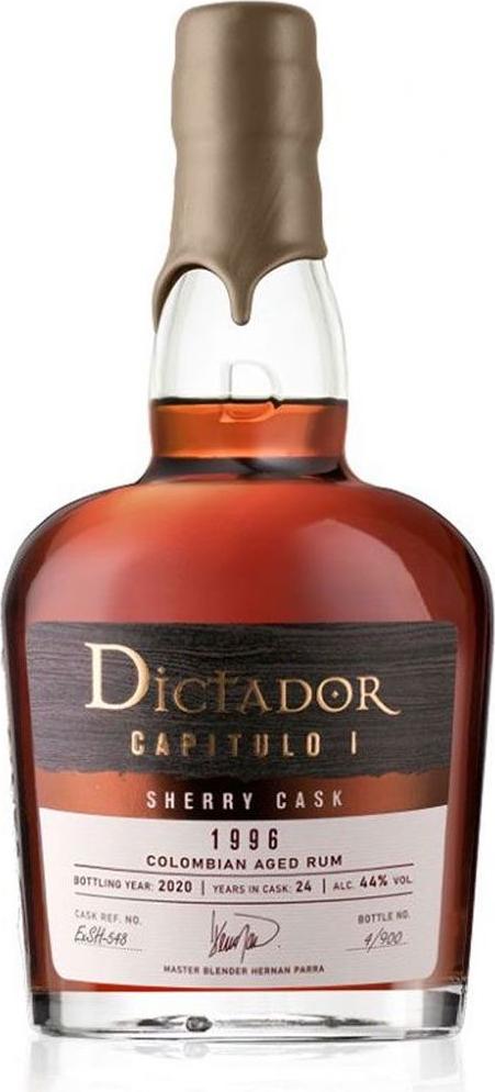 Dictador CAPITULO UNO SHERRY 24YO 1996 44%
