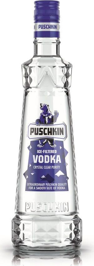 Puschkin Ice-Filtered Vodka 37,5% Vol. 0,7l