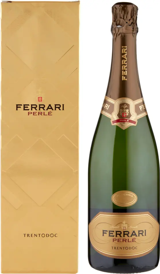 Ferrari PERLÉ Brut 12,5% Vol. 0,75l in Giftbox