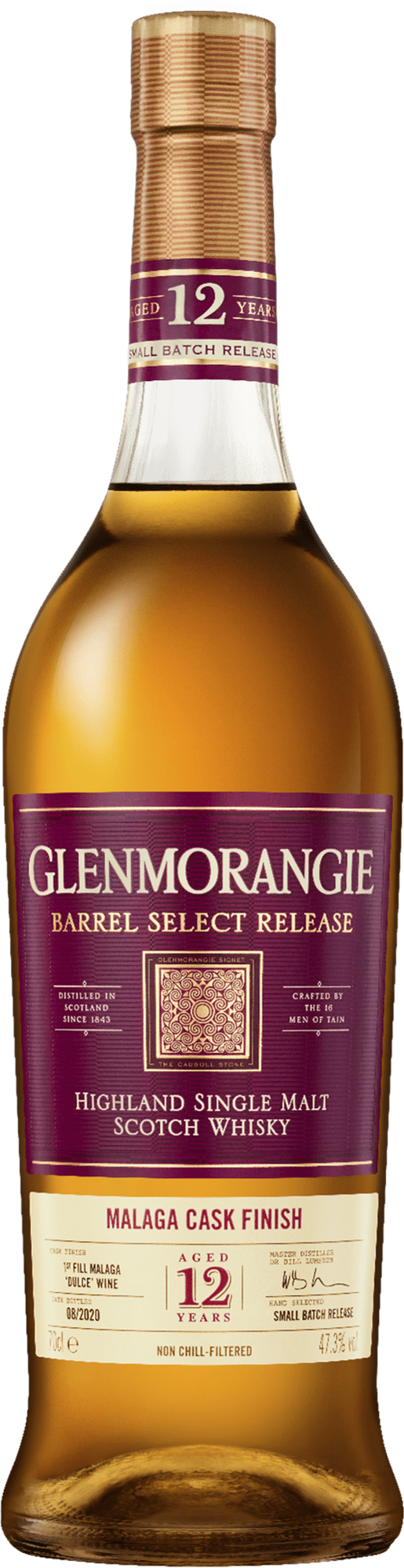 Glenmorangie 12 Years Old MALAGA CASK FINISH 47,3% Vol. 0,7l