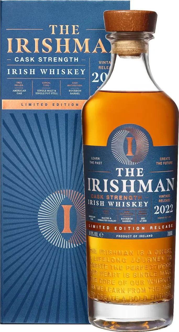 The Irishman Cask Strength Release 2022 54,9% Vol. 0,7l in Giftbox