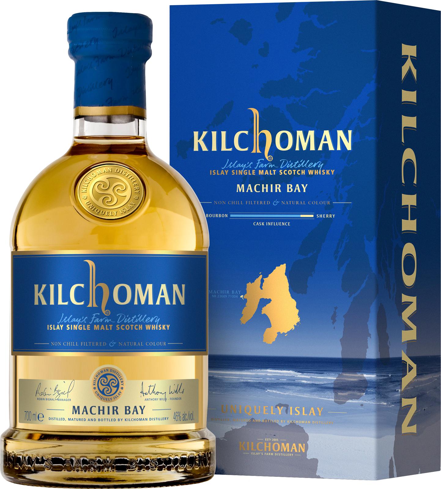 Kilchoman MACHIR BAY 46% Vol. 0,7l in Giftbox