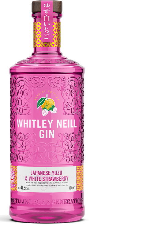 Whitley Neill JAPANESE YUZU & WHITE STRAWBERRY GIN 41,3% Vol. 0,7l