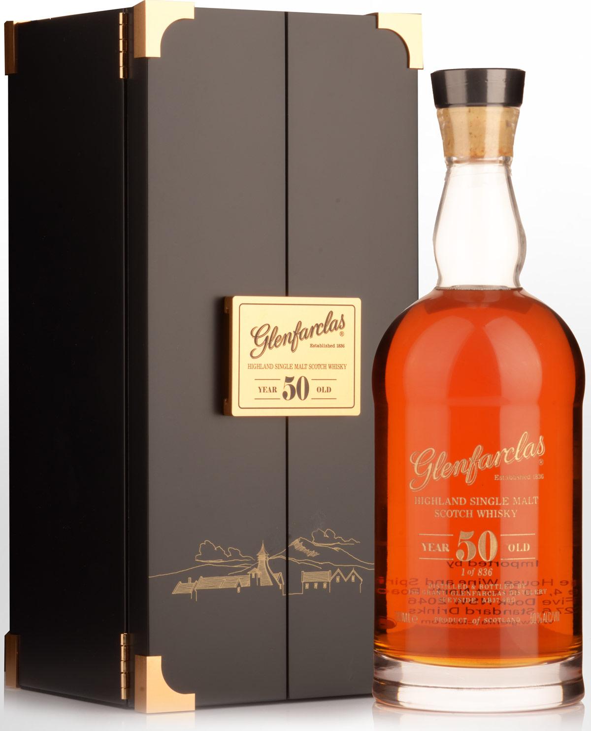Glenfarclas 50 Years Old Whisky 50% Vol. 0,7l