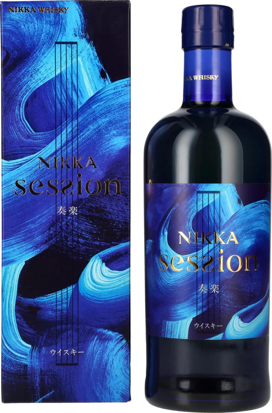 Nikka SESSION Blended Whisky 43% Vol. 0,7l in Giftbox
