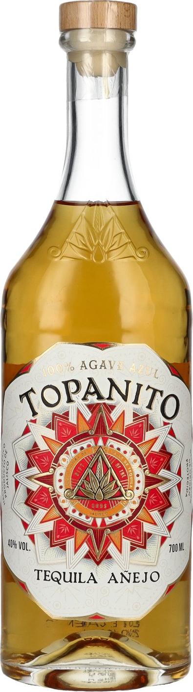Topanito Añejo Tequila 100% Agave Azul 40% Vol. 0,7l