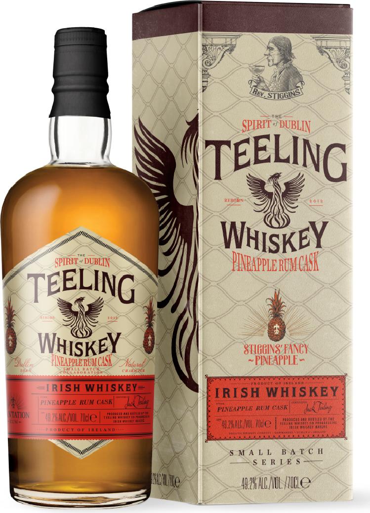Teeling Whiskey PINEAPPLE Rum Cask 49,2% Vol. 0,7l