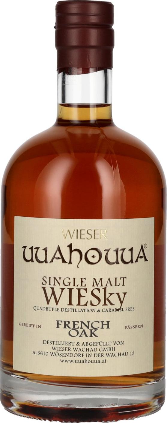 Wieser Single Malt WIESky French Oak Whisky 40% Vol. 0,5l
