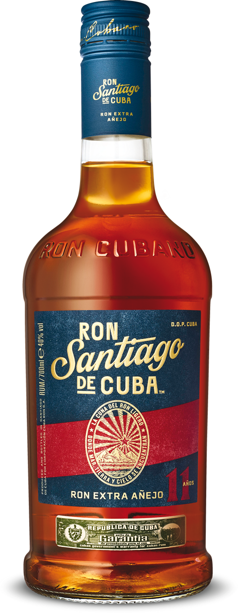 Santiago de Cuba Ron Extra Añejo 11 Años D.O.P. Cuba 40% Vol. 0,7l