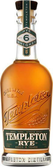 Templeton RYE 6 Years Whiskey 45,8% Vol. 0,7l