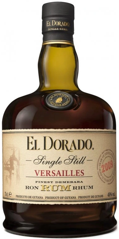El Dorado Single Still VERSAILLES Finest Demerara Rum 2009 40% Vol. 0,7l