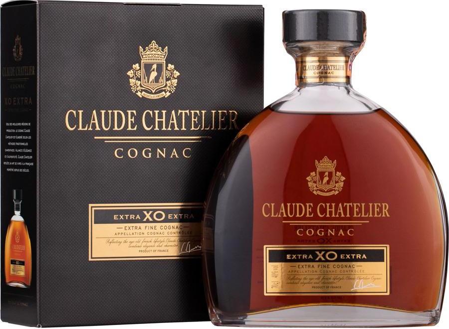Claude Chatelier Extra XO Fine Cognac 40% Vol. 0,7l in Giftbox