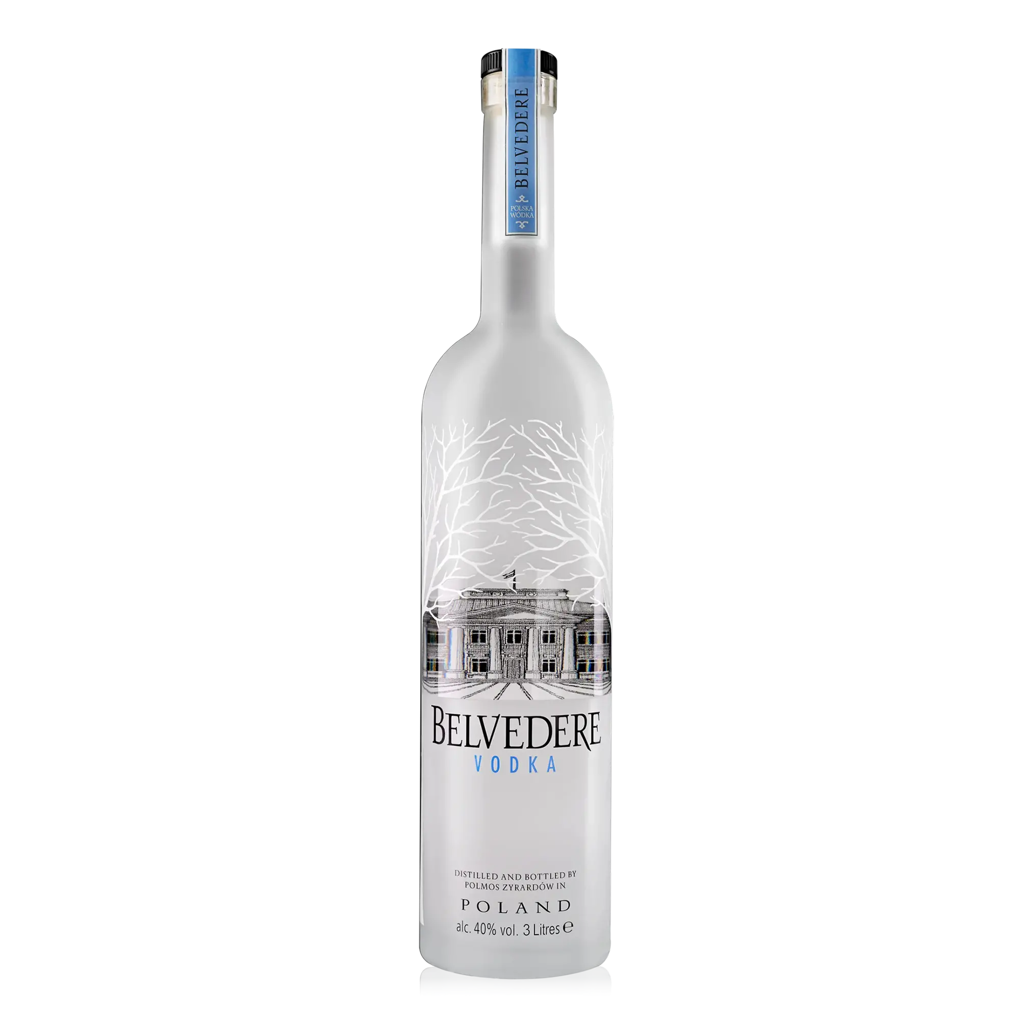 Belvedere Vodka 40% Vol. 3l + LED Lightsticker