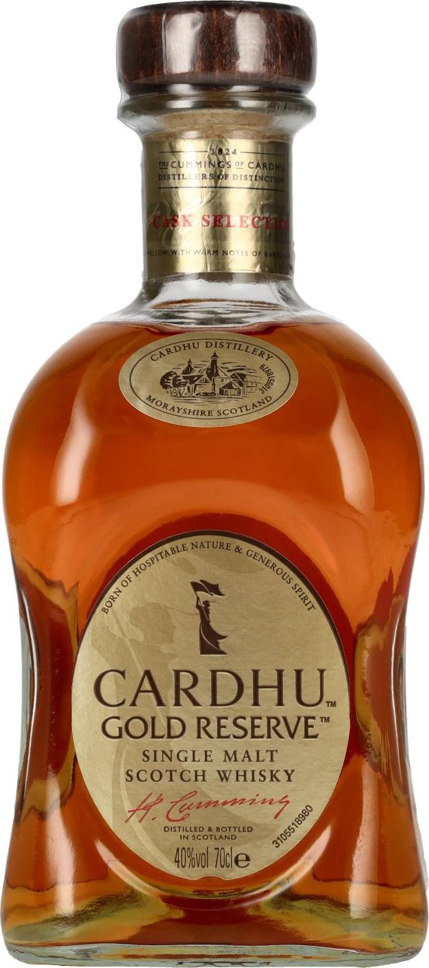 Cardhu Gold Reserve Cask Selection Single Malt Scotch Whisky 40% Vol. 0,7l
