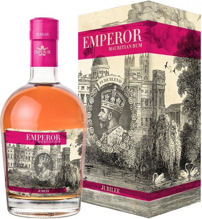 Emperor Rum Emperor Mauritian Rum JUBILEE Pure Blend 40% Vol. 0,7l in Giftbox
