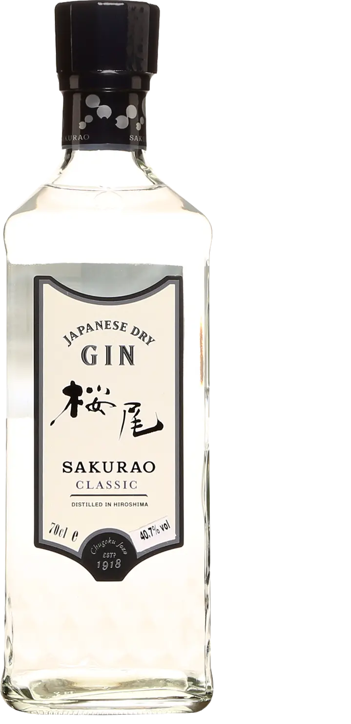 Sakurao Japanese Dry Gin CLASSIC 40% Vol. 0,7l