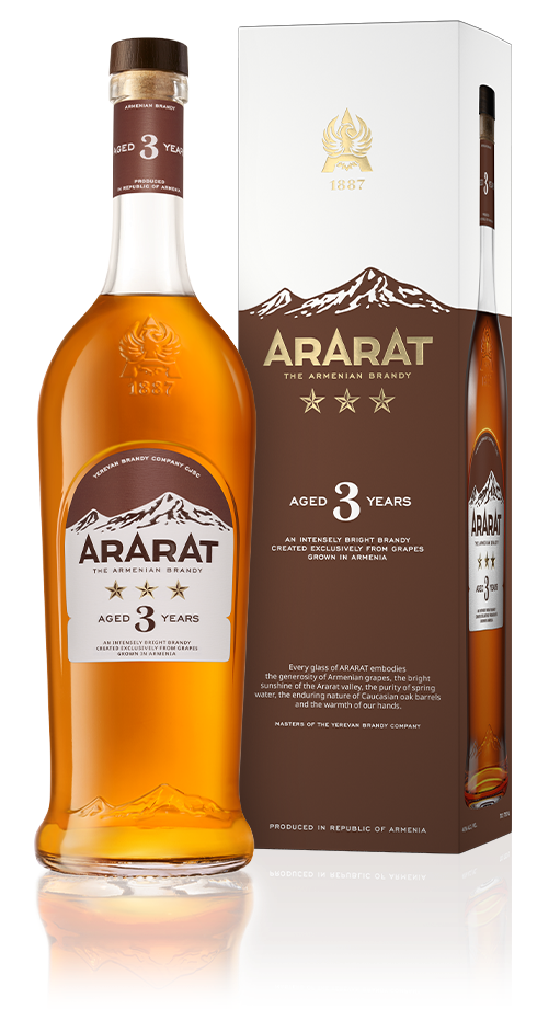 Ararat 3 Years Old 0,7l in Giftbox