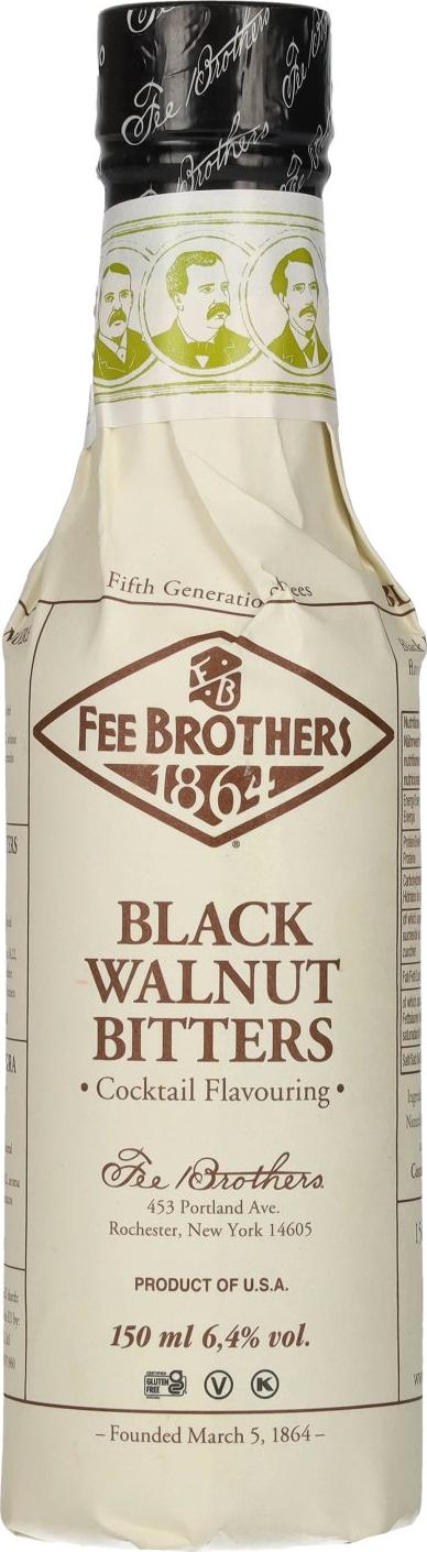 Fee Brothers Black Walnut Bitters 6,4% Vol. 0,15l