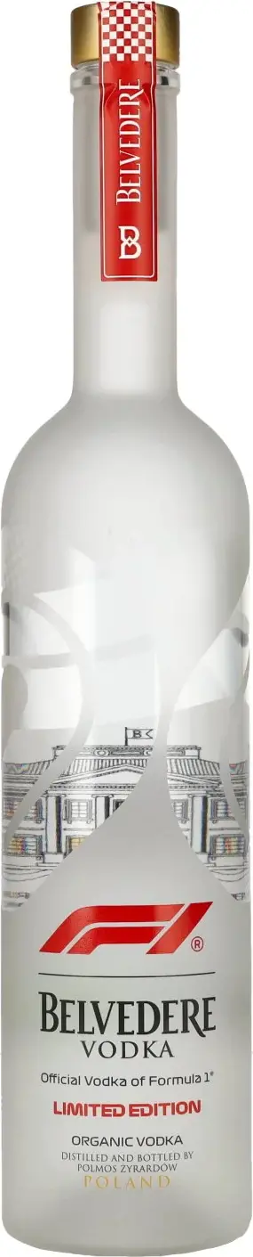 Belvedere Organic Vodka Formula 1 Limited Edition 40% Vol. 0,7l