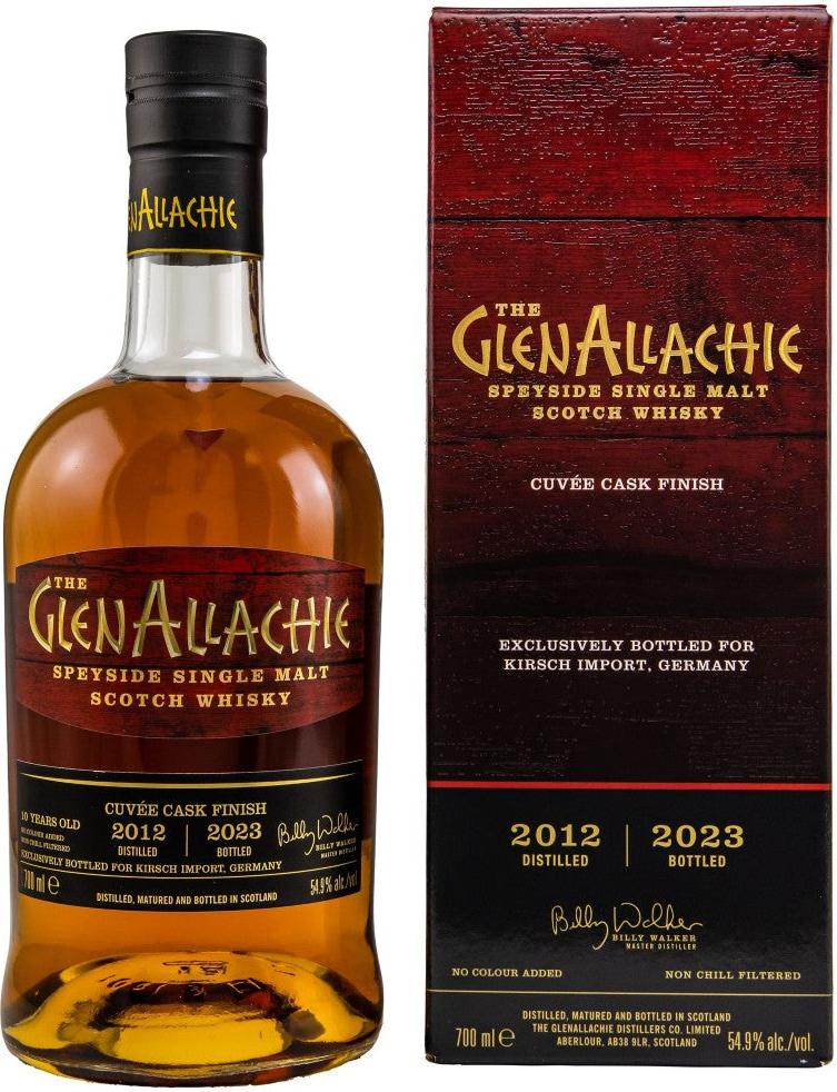 The GlenAllachie 10 Years Old Cuvée Cask Finish 2012 54,9% Vol. 0,7l in Giftbox