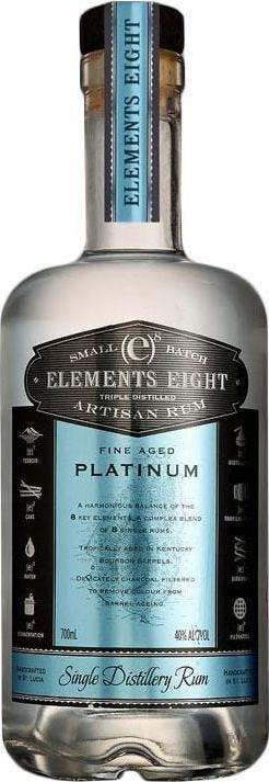 Elements Eight Artisan Rum Elements Eight Platinum Rum 40% Vol. 0,7l