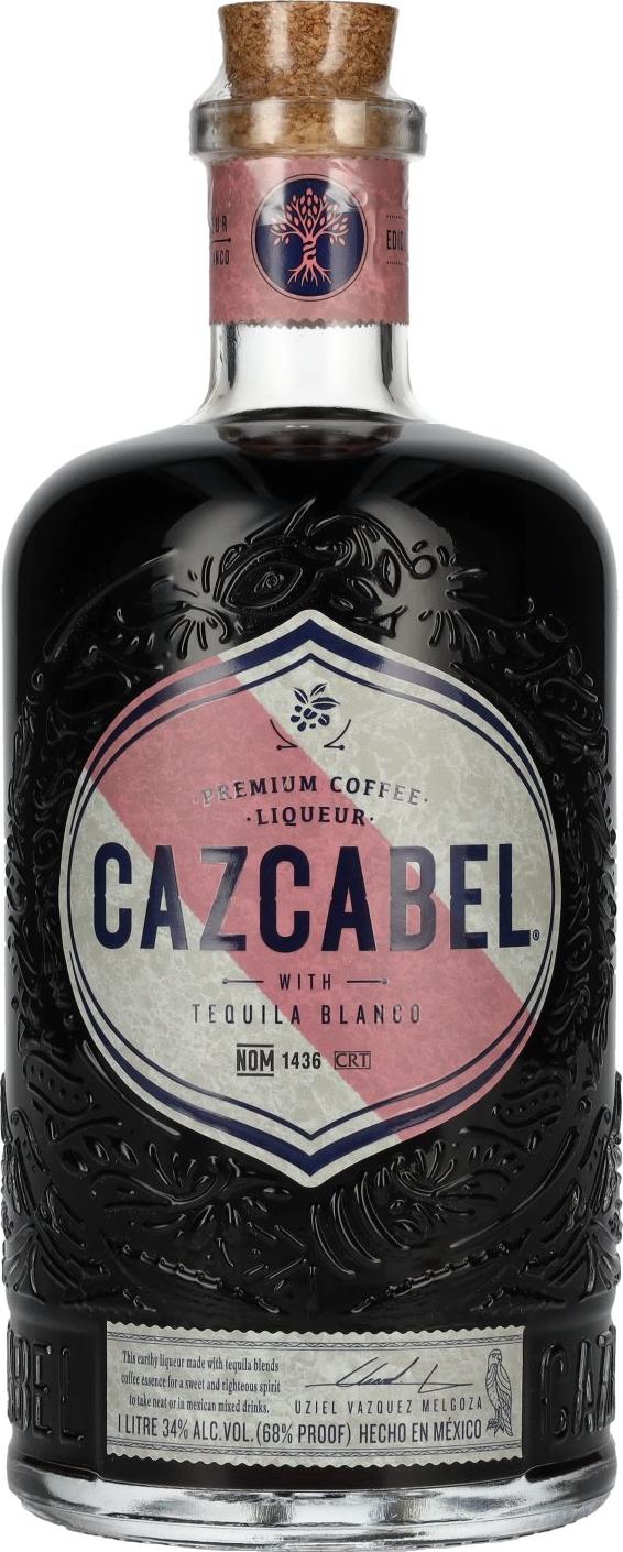 Cazcabel COFFEE Tequila Liqueur 34% Vol. 1l
