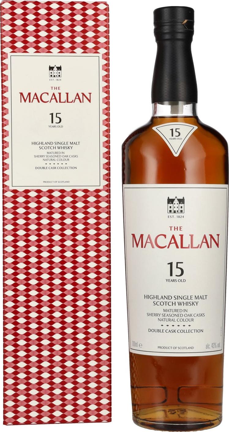 The Macallan DOUBLE CASK 15 YEARS OLD 43% Vol. 0,7l