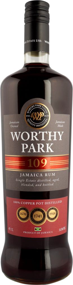 Worthy Park 109 Jamaica Rum 54,5% Vol. 1l