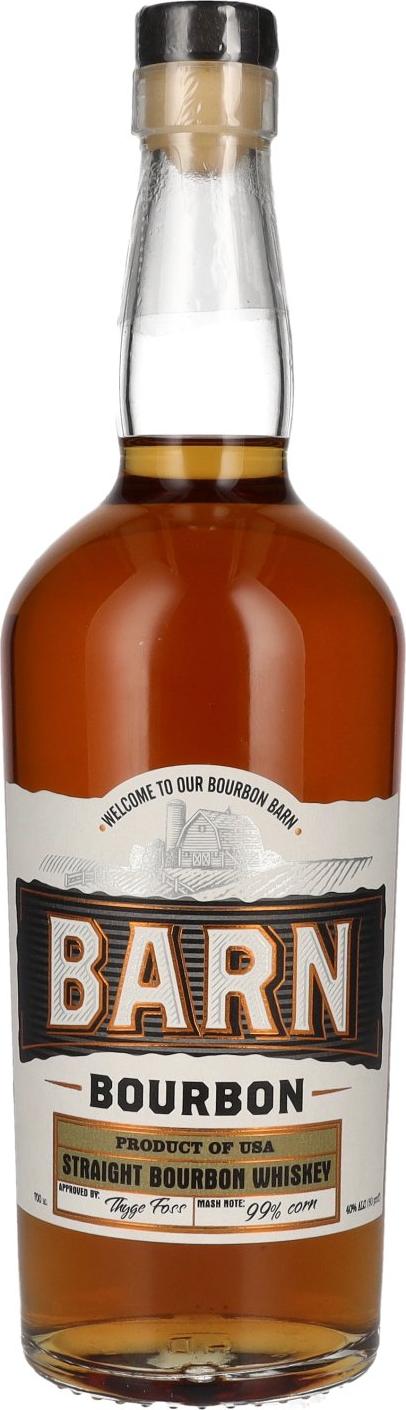 BARN Straight BOURBON Whiskey 40% Vol. 0,7l