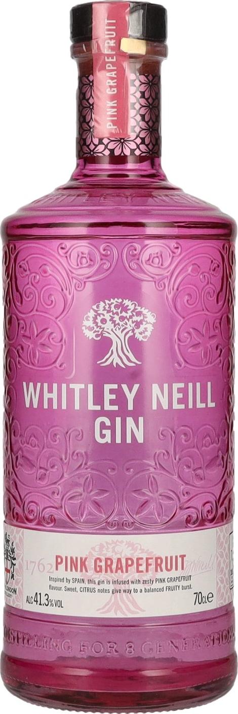 Whitley Neill PINK GRAPEFRUIT GIN 41,3% Vol. 0,7l
