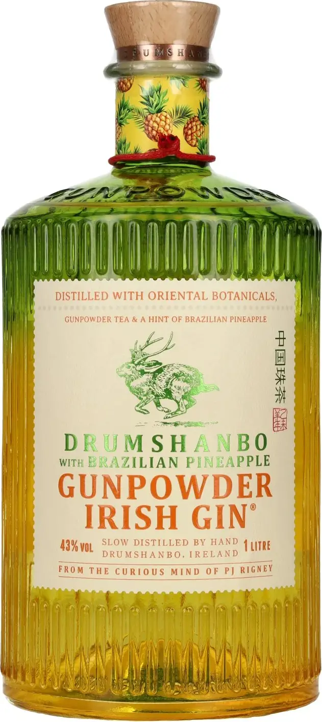 Drumshanbo Gunpowder Irish Gin with Brazilian Pineapple 43% Vol. 1l
