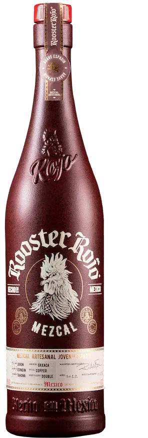 Rooster Rojo MEZCAL Artesanal Joven Espadin 43% Vol. 0,7l