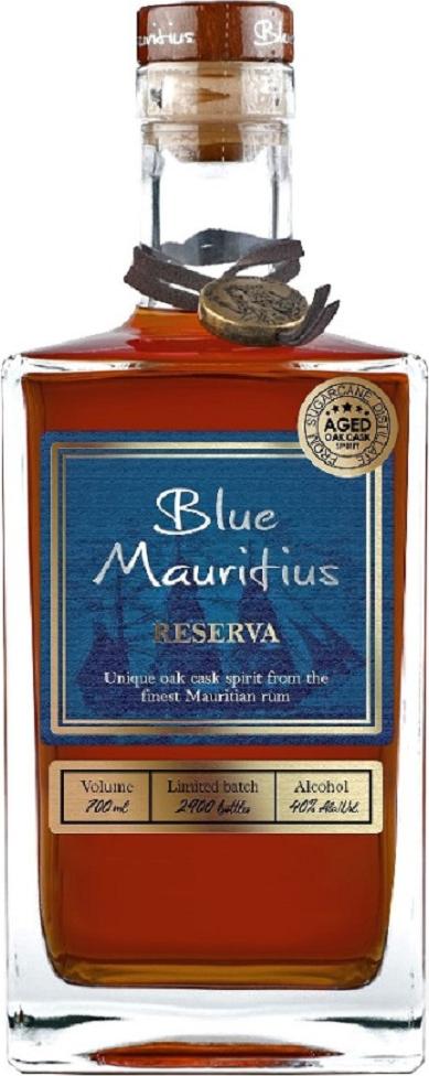 Blue Mauritius Reserva Rum 40% Vol. 0,7l