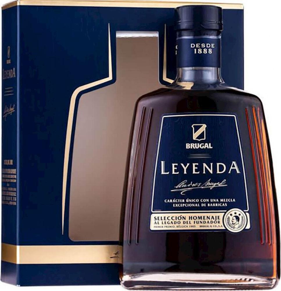 Brugal LEYENDA Selección Homenaje Rum 38% Vol. 0,7l in Giftbox