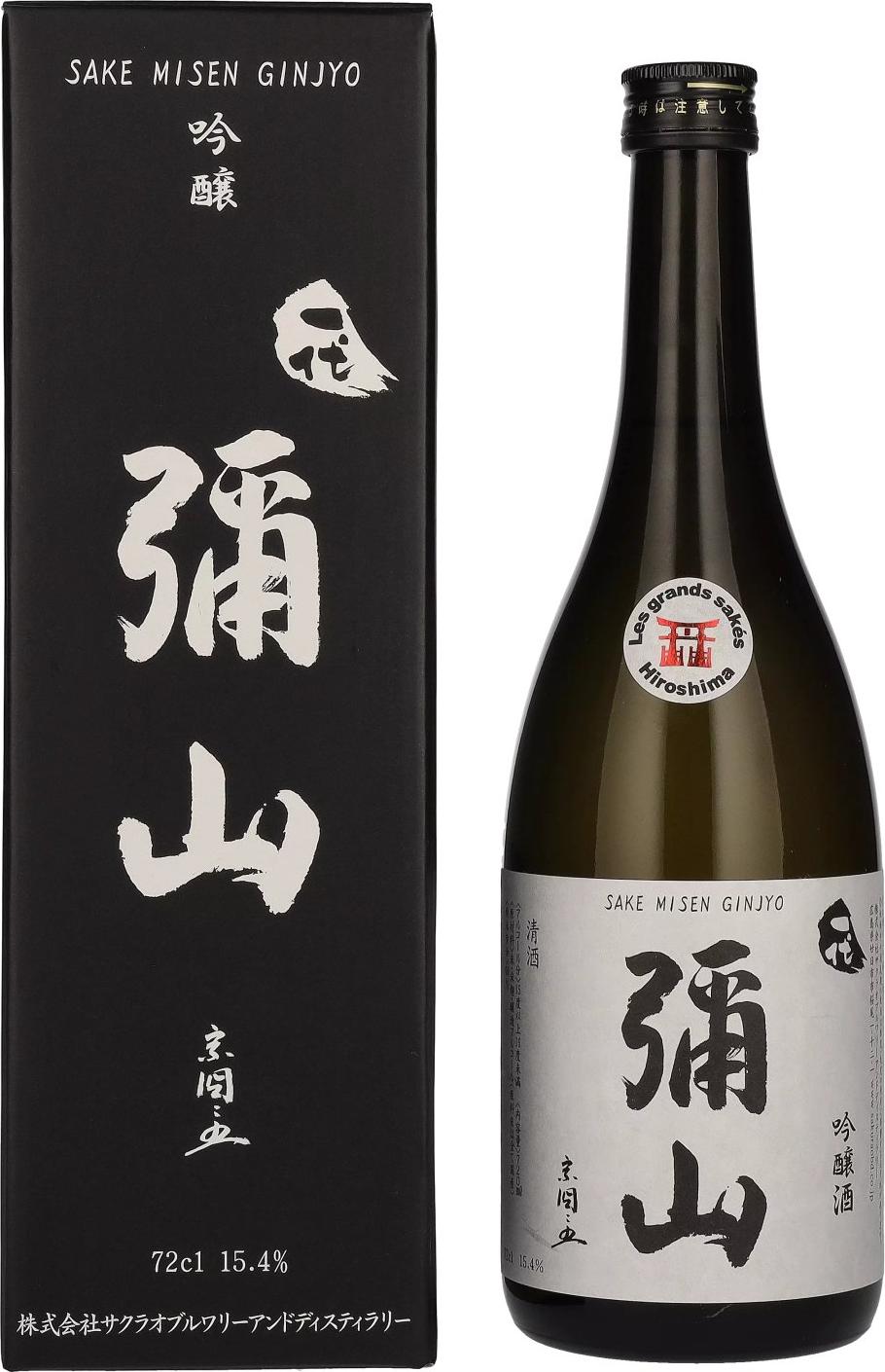 Ai-Misen Ichidai MISEN Ginjyo Japanese Sake 15,4% Vol. 0,72l in Giftbox