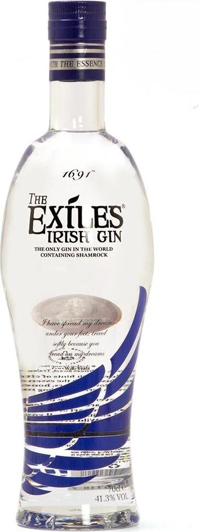 The Exíles Irish Gin 41,3% Vol. 0,7l