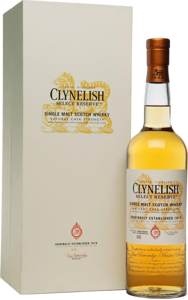 Clynelish Select Reserve Natural Cask Strength 54,9% Vol. 0,7l
