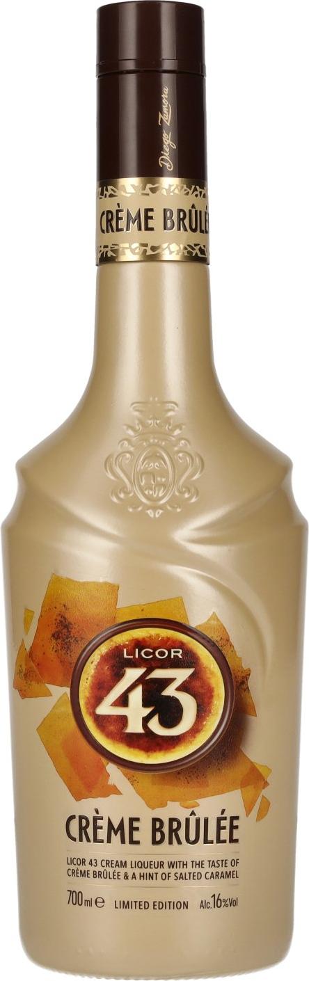 Licor 43 CRÈME BRÛLÉE Limited Edition 16% Vol. 0,7l