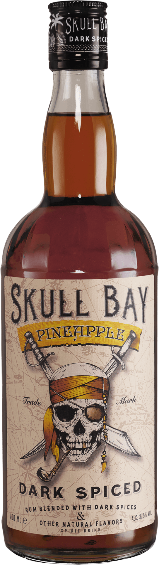 Skull Bay PINEAPPLE Dark Spiced 37,5% Vol. 0,7l
