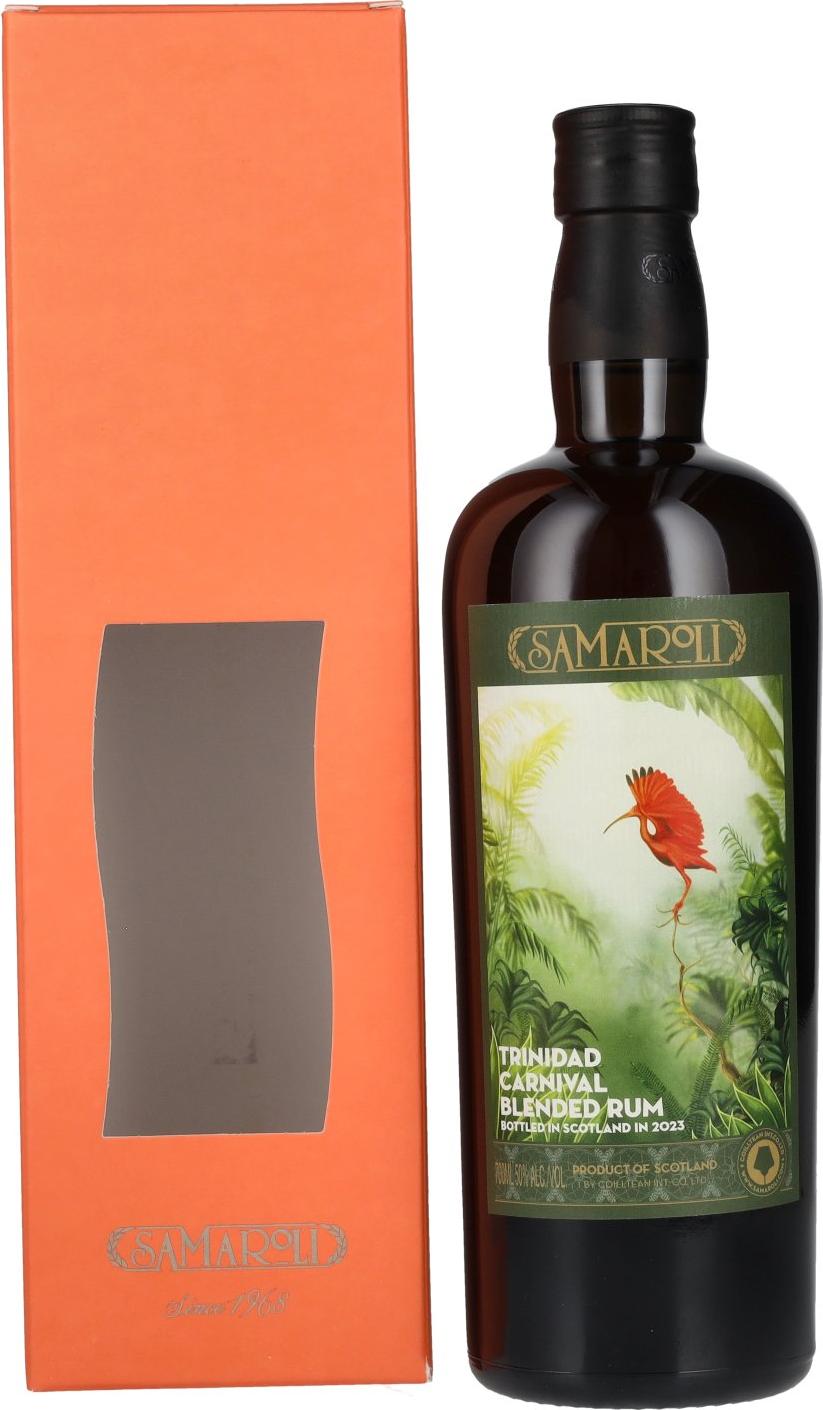 Samaroli Trinidad Carnival Blended Rum 2023 50% Vol. 0,7l in Giftbox