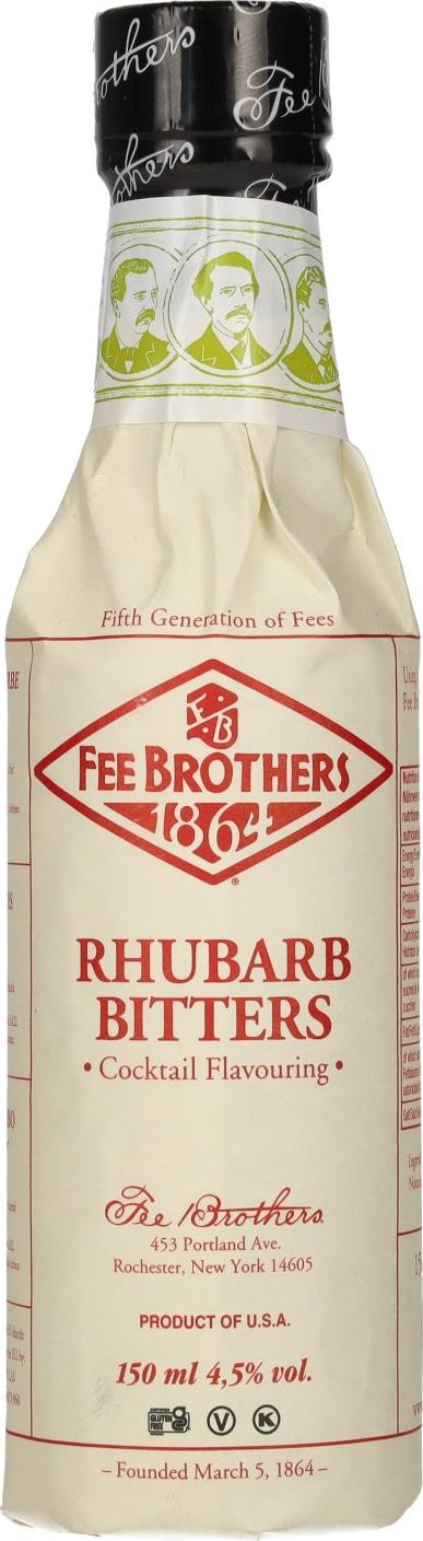 Fee Brothers Rhubarb Bitters 4,5% Vol. 0,15l