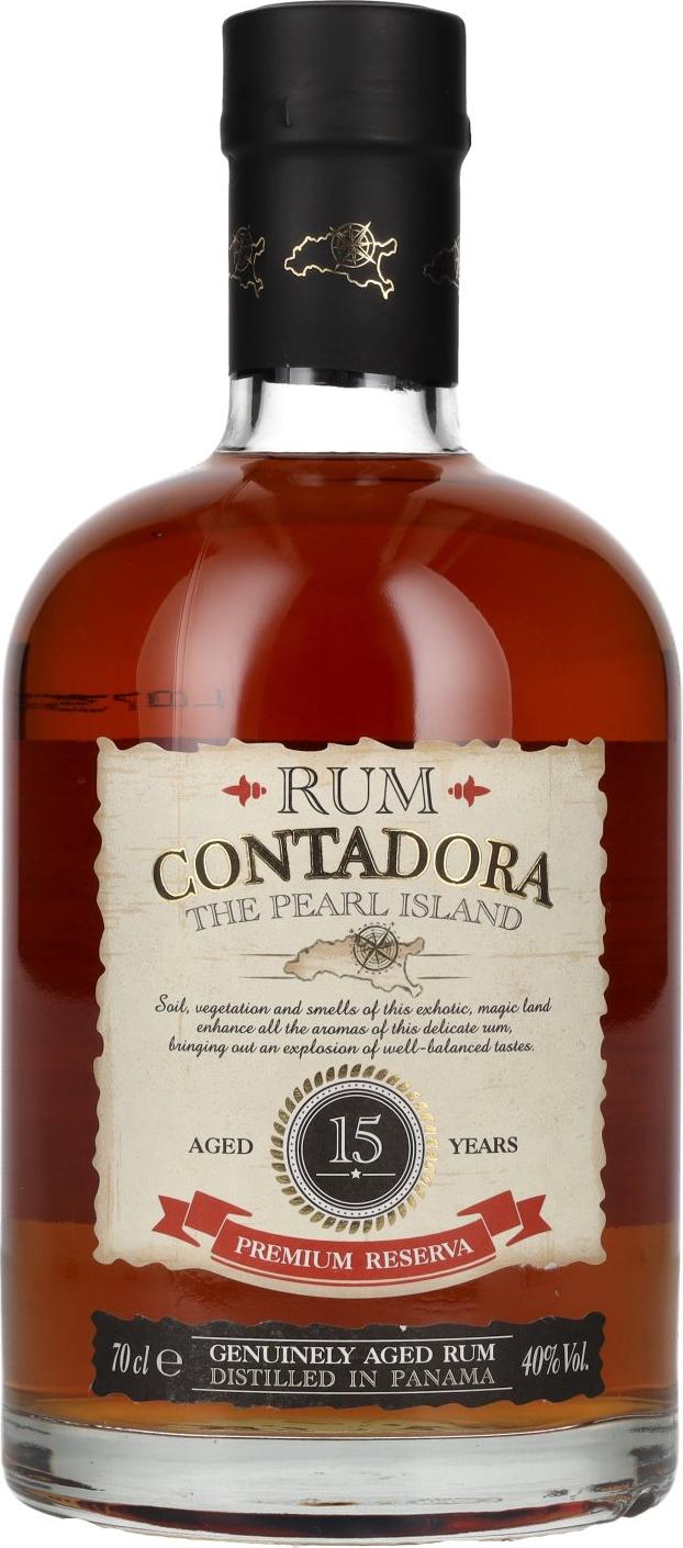 Contadora Rum 15 Years Old Premium Reserva 40% Vol. 0,7l in Giftbox