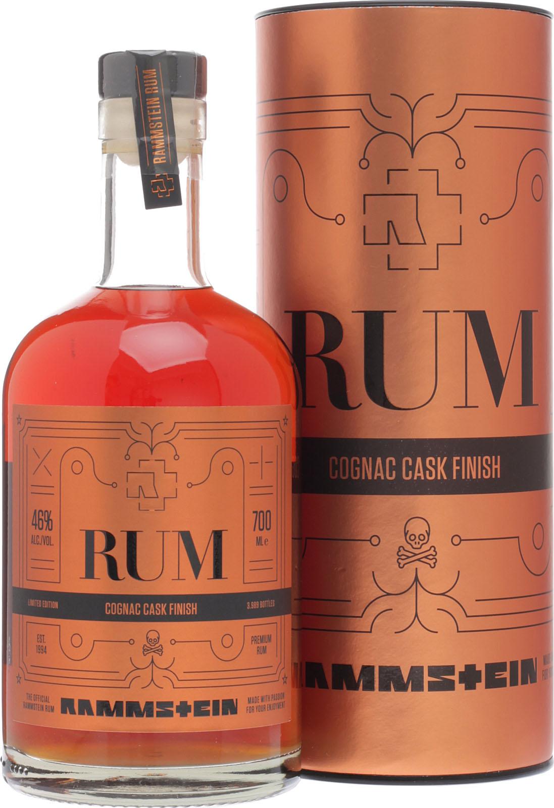 Rammstein Cognac Cask Finish Rum (Limited Edition) 46% Vol. 0,7l