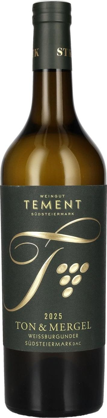 Tement Weissburgunder Ton & Mergel Südsteiermark DAC 2025 12% Vol. 0,75l
