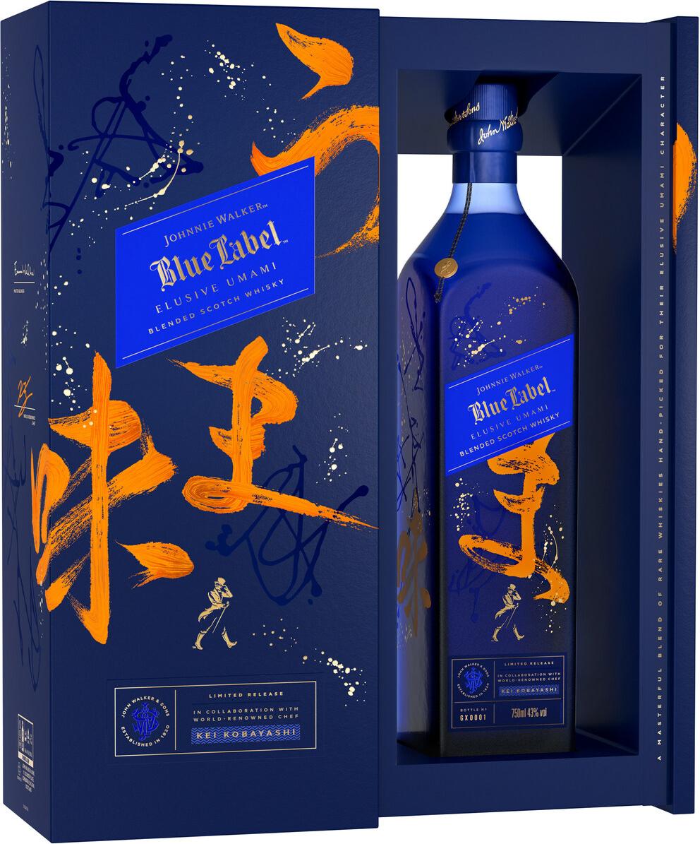 Johnnie Walker Blue Label Elusive Umami Whisky Limited Release 43% Vol. 0,7l