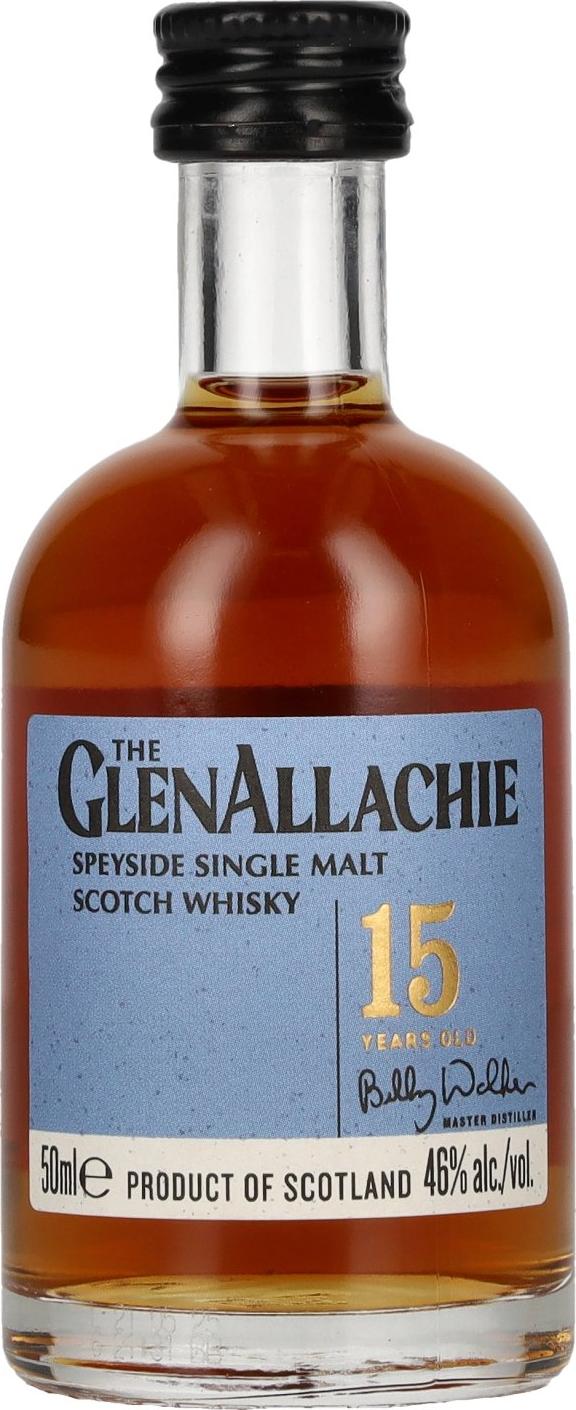 The GlenAllachie 15 YEAR OLD 46% Vol. 0,05l