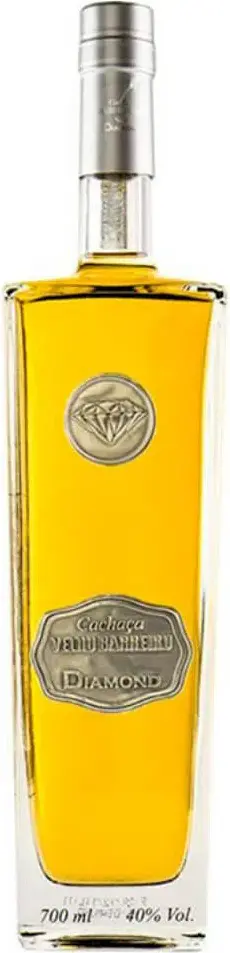 Velho Barreiro DIAMOND Cachaça 40% Vol. 0,7l in Giftbox