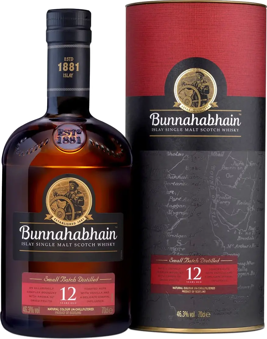 Bunnahabhain 12 Year Old 46,3% Vol. 0,7l in Giftbox