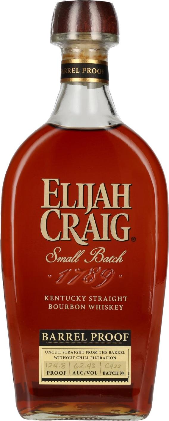 Elijah Craig 12 Years Old Small Batch BARREL PROOF 62,4% Vol. 0,7l